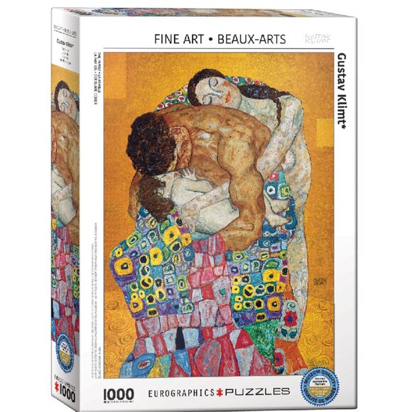 New sealed Eurographics 1000pcs Adult Puzzle - The Family  by Gustav Klimt - Picture 1 of 15